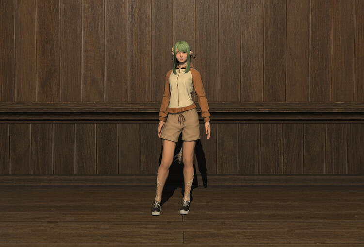 A9: Form-fitting Festival Hooded Tunic