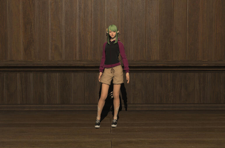 A6: Form-fitting Succubus Hooded Tunic