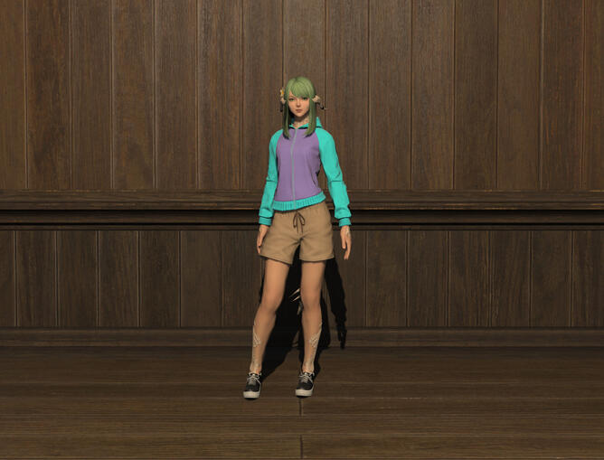 A3: Form-fitting Plain Hooded Tunic