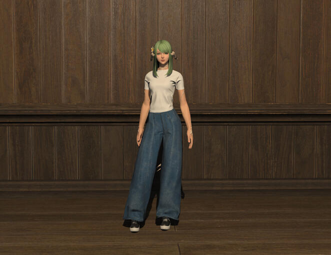 B3: Baggy Twill Trousers
